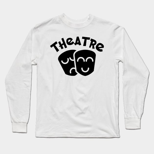 Theatre Long Sleeve T-Shirt by colorsplash